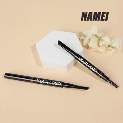 अच्छी कीमत ABS Eyebrow Pencil Tube Cosmetic Packaging Round Eyebrow Pencil Empty Tube Fill Plastic Eyebrow Pencil Container ऑनलाइन