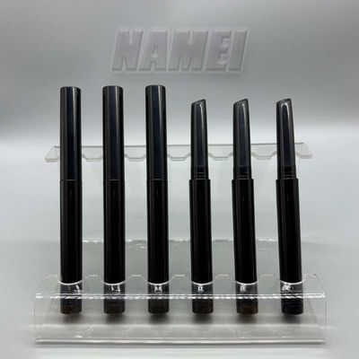 कॉस्मेटिक मेकअप प्राइवेट लेबल लंबे समय तक चलने वाली चमक मल्टीक्रोम खाली eyeshadow छड़ी eyeshadow पेंसिल ट्यूब