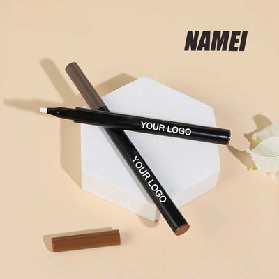 अच्छी कीमत Eyebrow Pencil Waterproof Fork Tip Eyebrow Tattoo Pen Tube OEM Four Tips Eyebrow Pencil ऑनलाइन