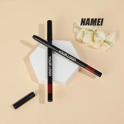 अच्छी कीमत Custom Color Private Label Eyeliner Tube Twist Up Round Shape Lip Liner Pencil Container For Lipstick ऑनलाइन