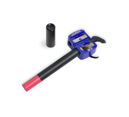 कॉस्मेटिक पैकेजिंग के लिए लिप ग्लॉस ब्रश के साथ पारदर्शी प्लास्टिक पेंसिल लिपस्टिक ट्यूब